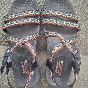 Skechers Women's Multicolor Braided Sandals